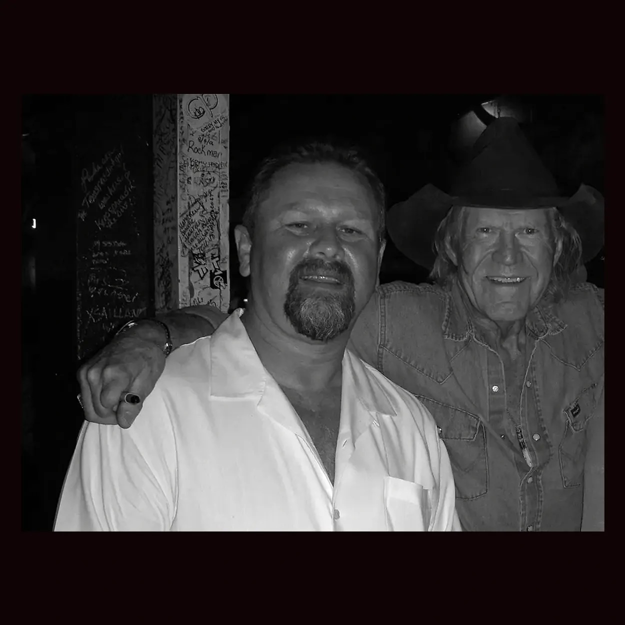 David Ross with Billy Joe Shaver